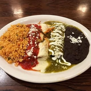 Tri-Color Enchiladas