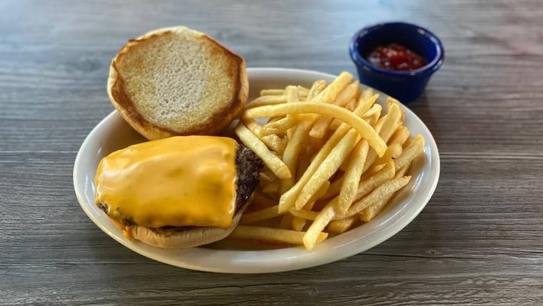 1/4 Pound Burger.
