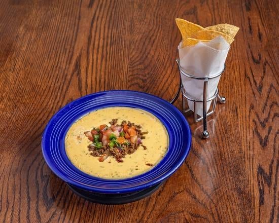 Emily's Spicy Queso.