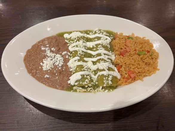 Green Enchiladas.