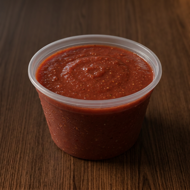 Red Salsa by the Pint.